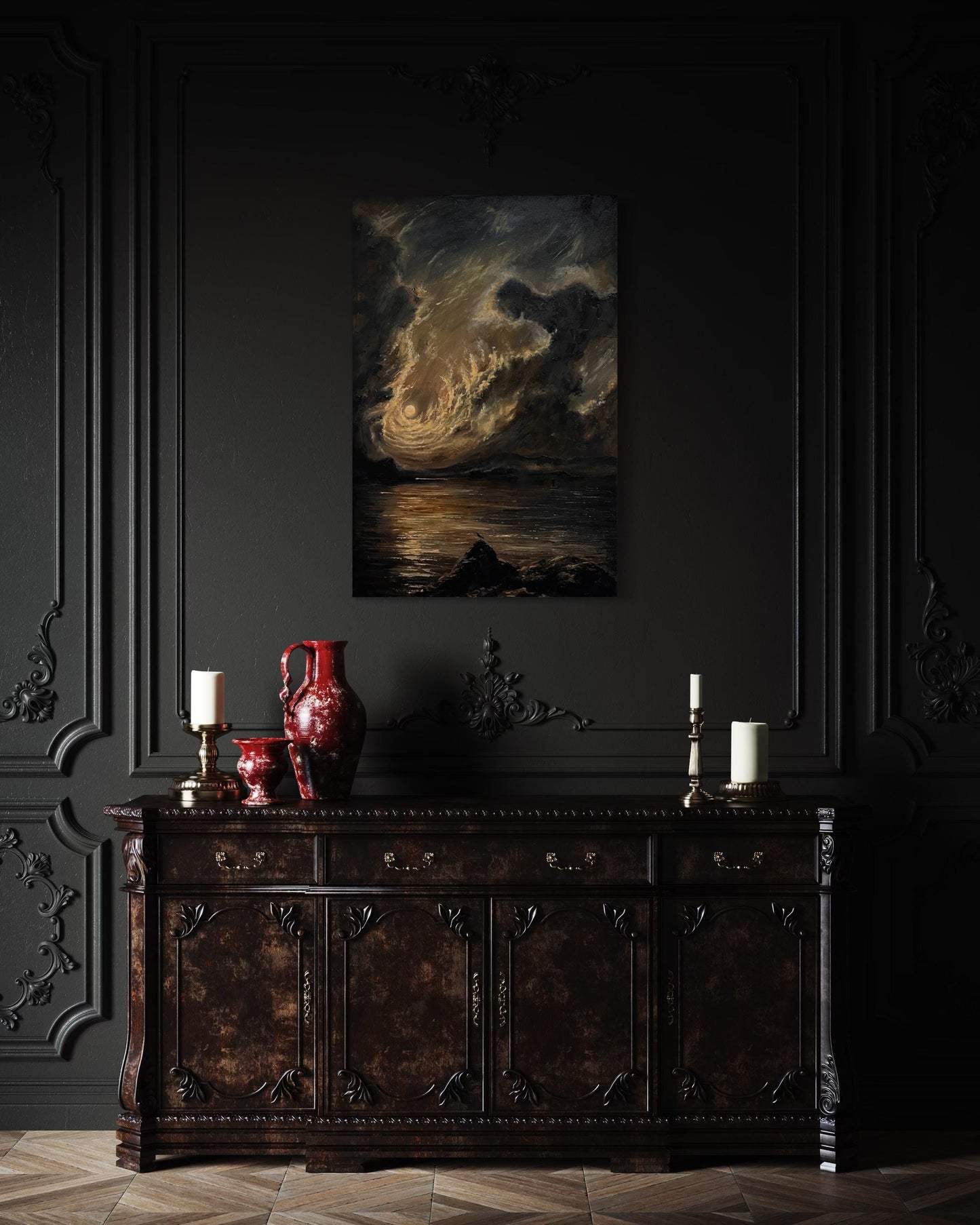 Memory of Hope - Original Oil Painting | LARGE 47x 32 inch.
