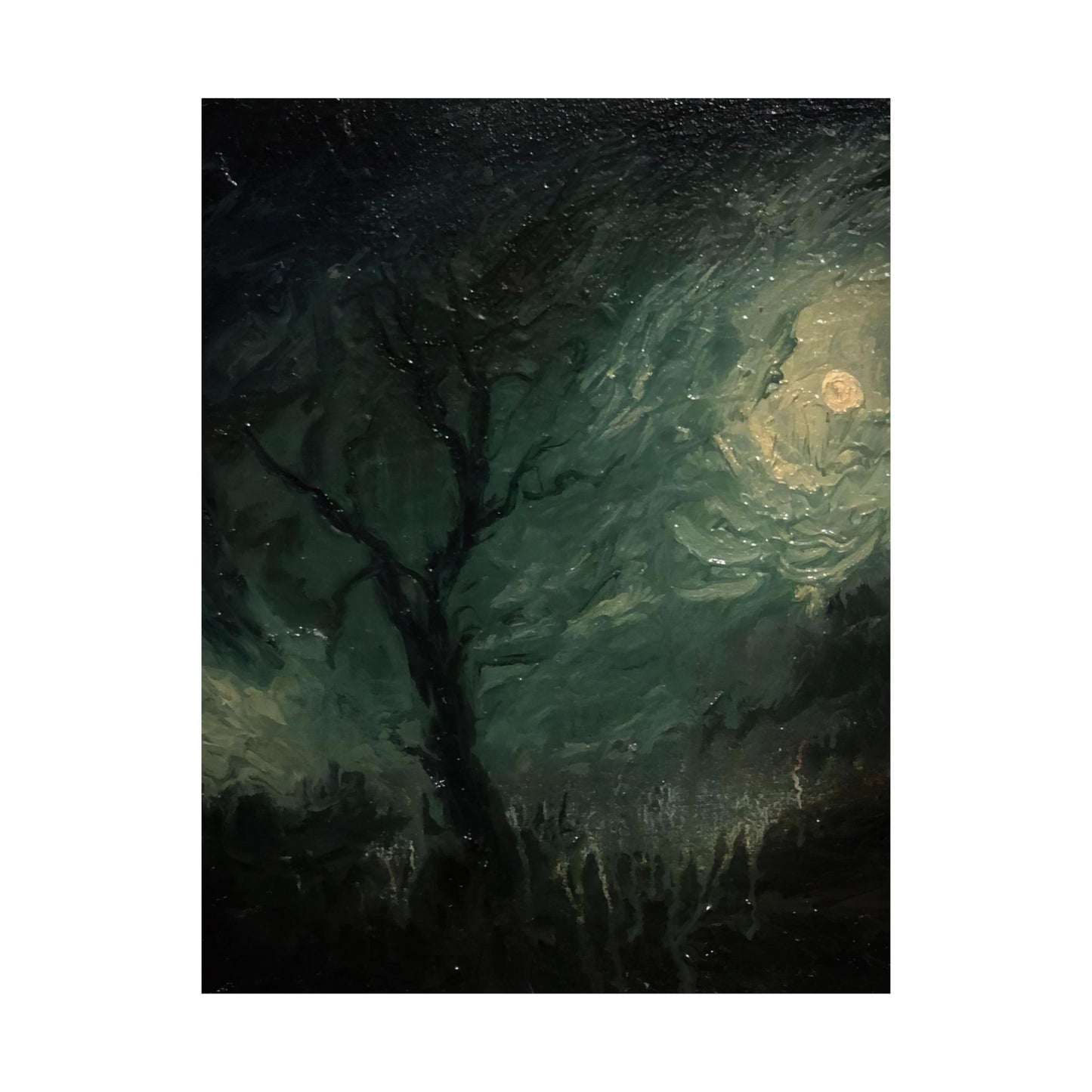 Moonlit Tree - Paper Print
