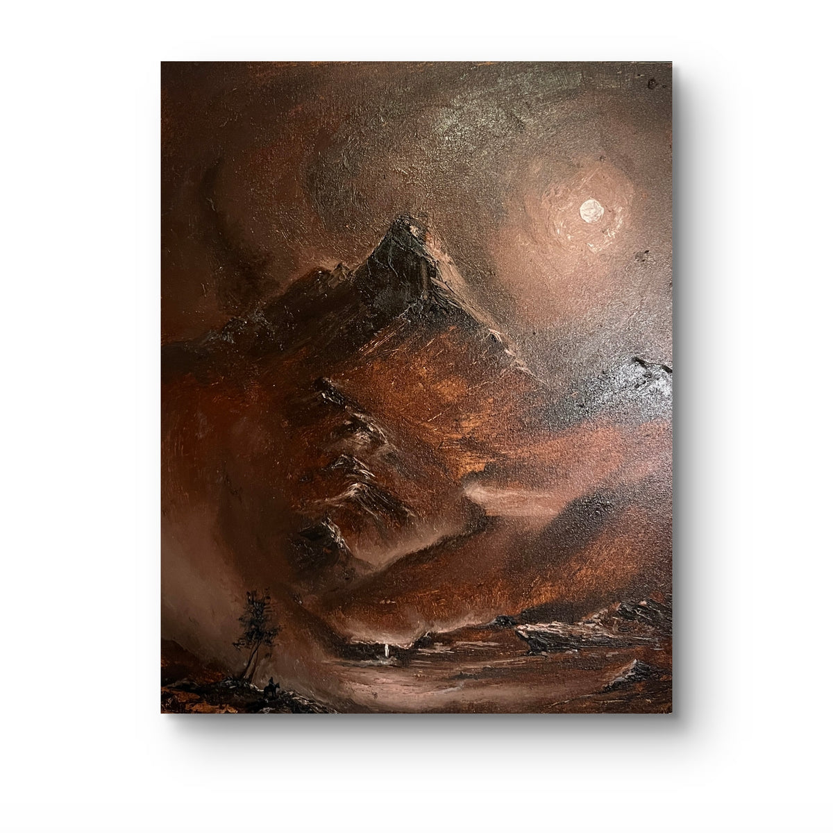 Long Road – Original Oil Painting 40x50 cm (16x20 inch)
