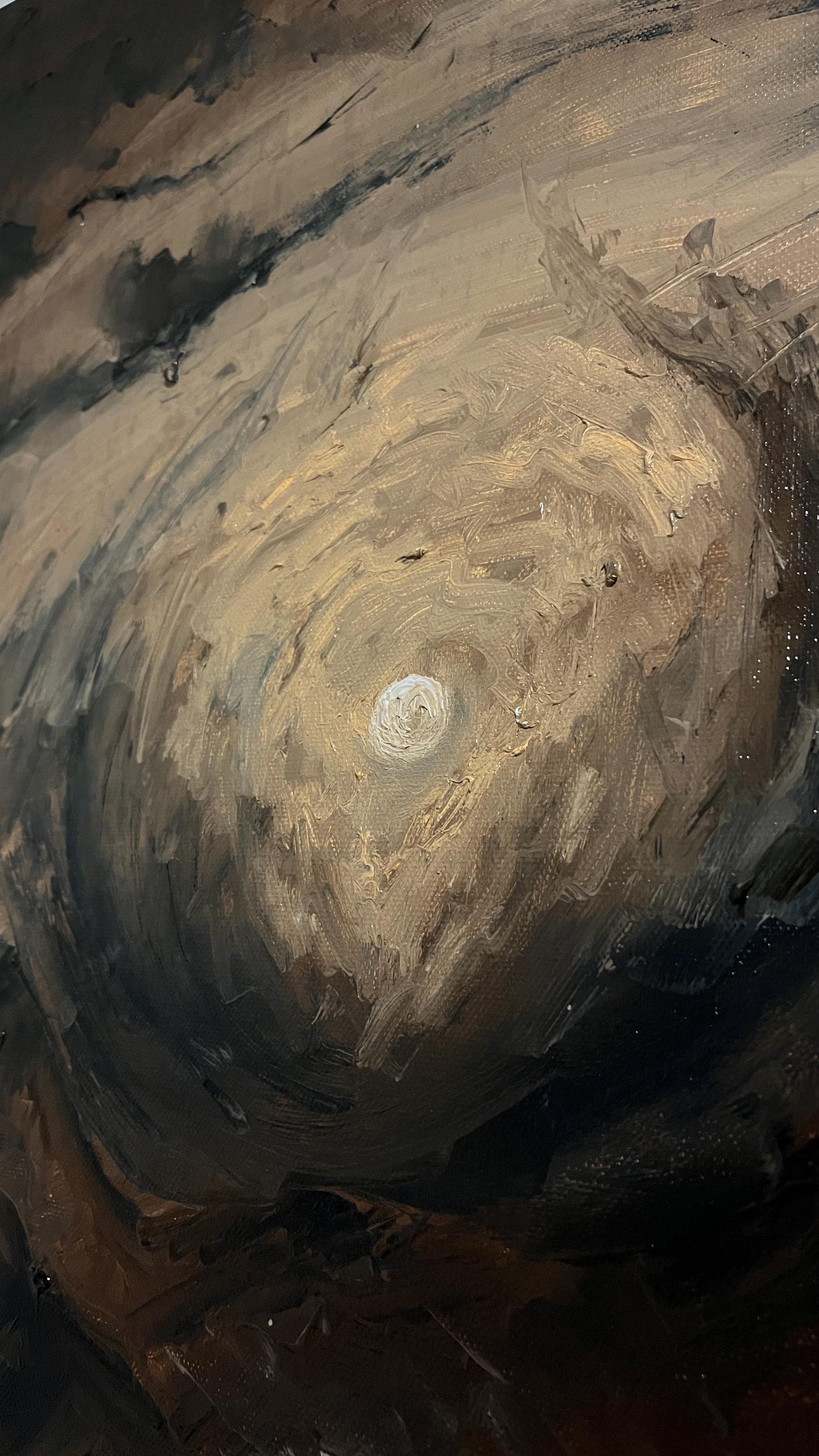 MADE to ORDER: Large Moonlit Valley Gothic Oil Painting (32x48 inch)