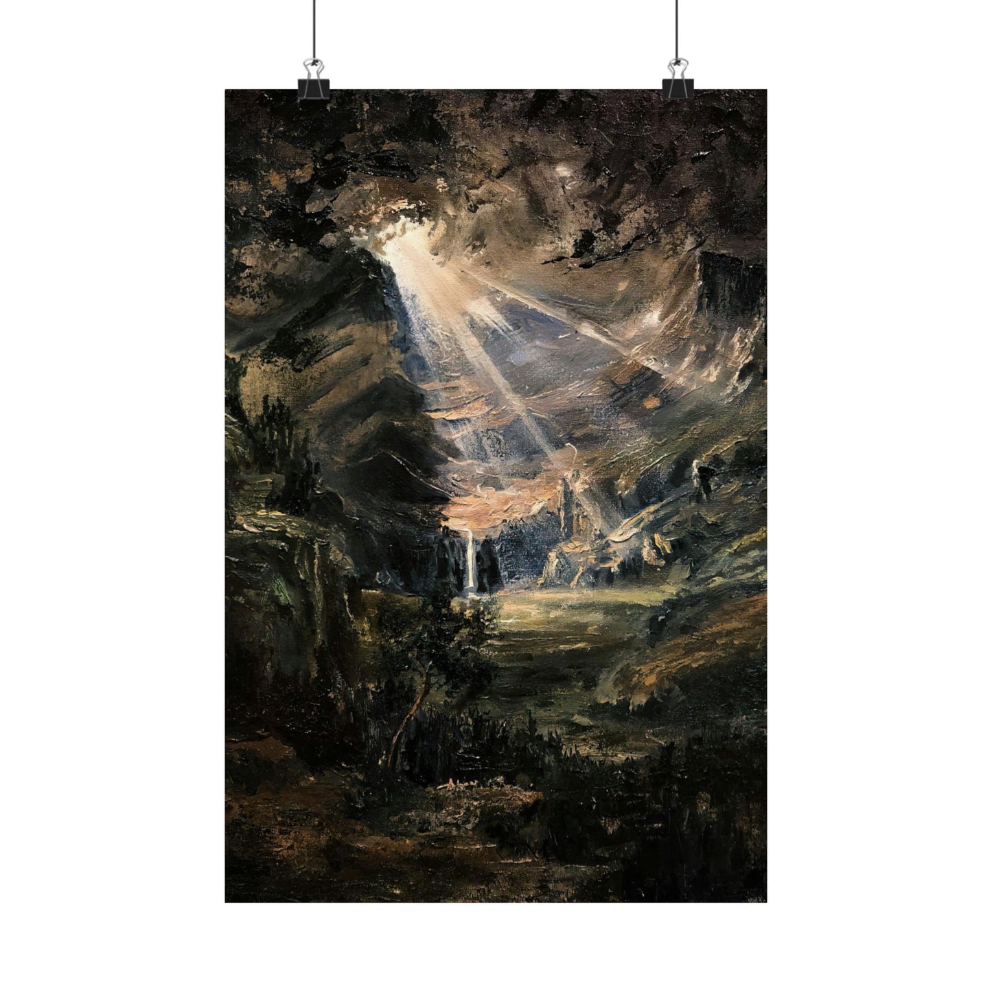 Mountain Valley - Paper print