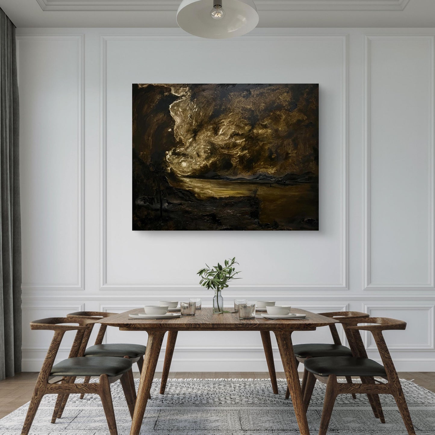 Where It Ends, It Begins - ORIGINAL OIL PAINTING