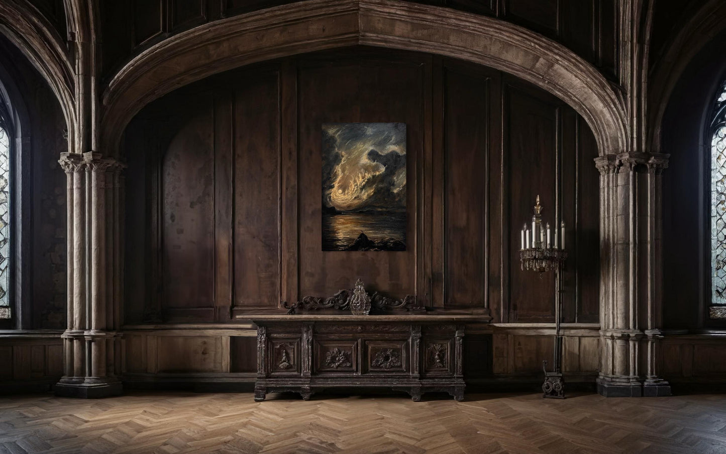 Memory of Hope - Original Oil Painting | LARGE 47x 32 inch.