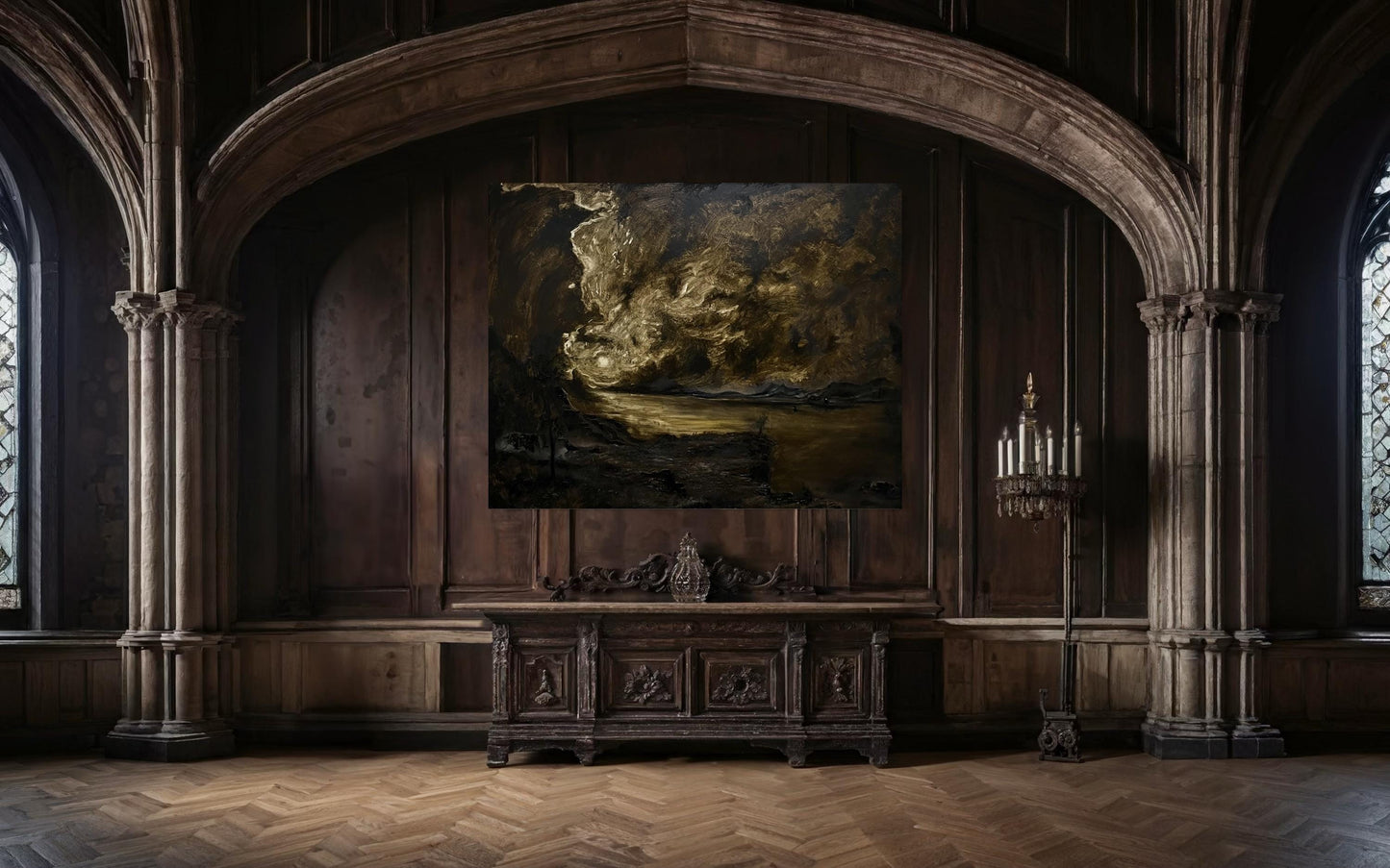 Where It Ends, It Begins - ORIGINAL OIL PAINTING