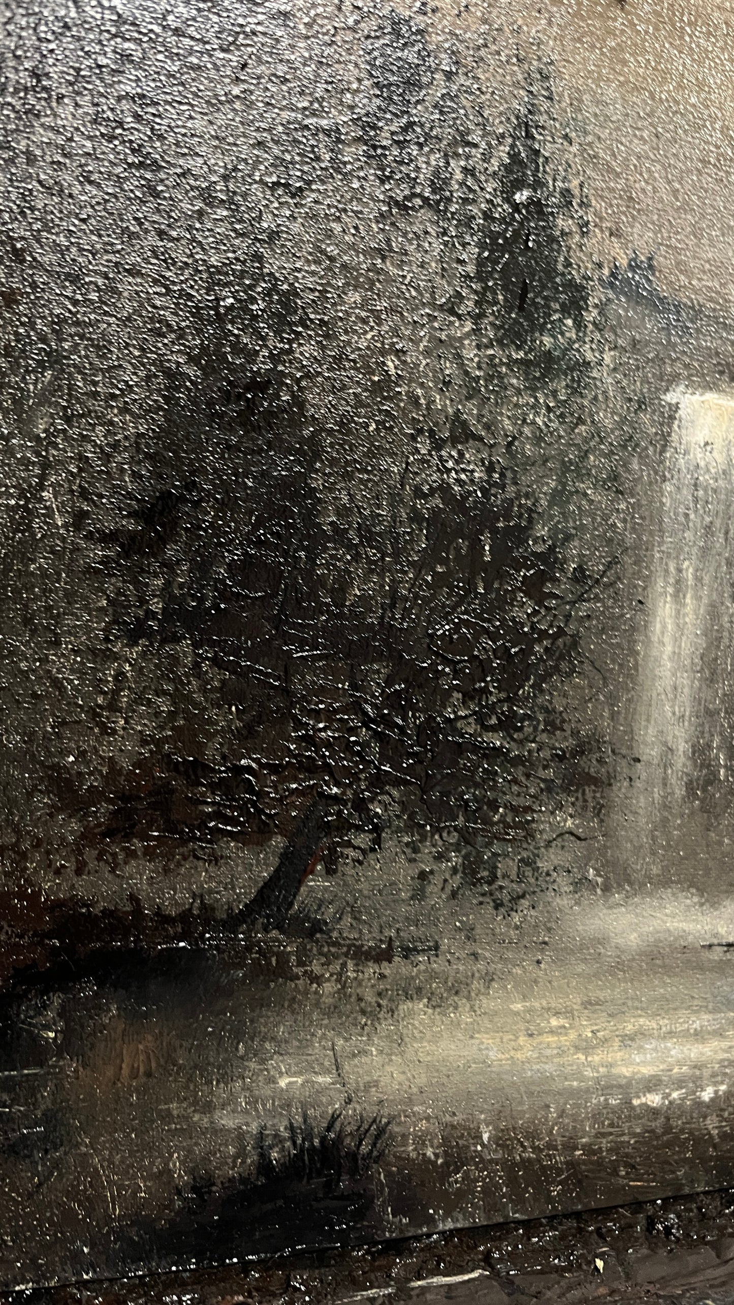 Aftertaste | Framed Original Oil Painting 12x16 inch