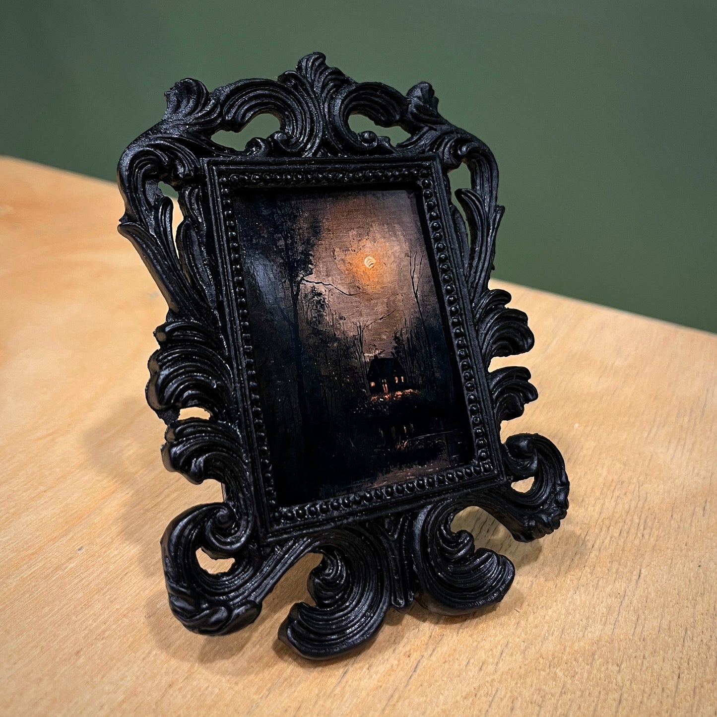 Small Framed Print - "Сomfort of home"