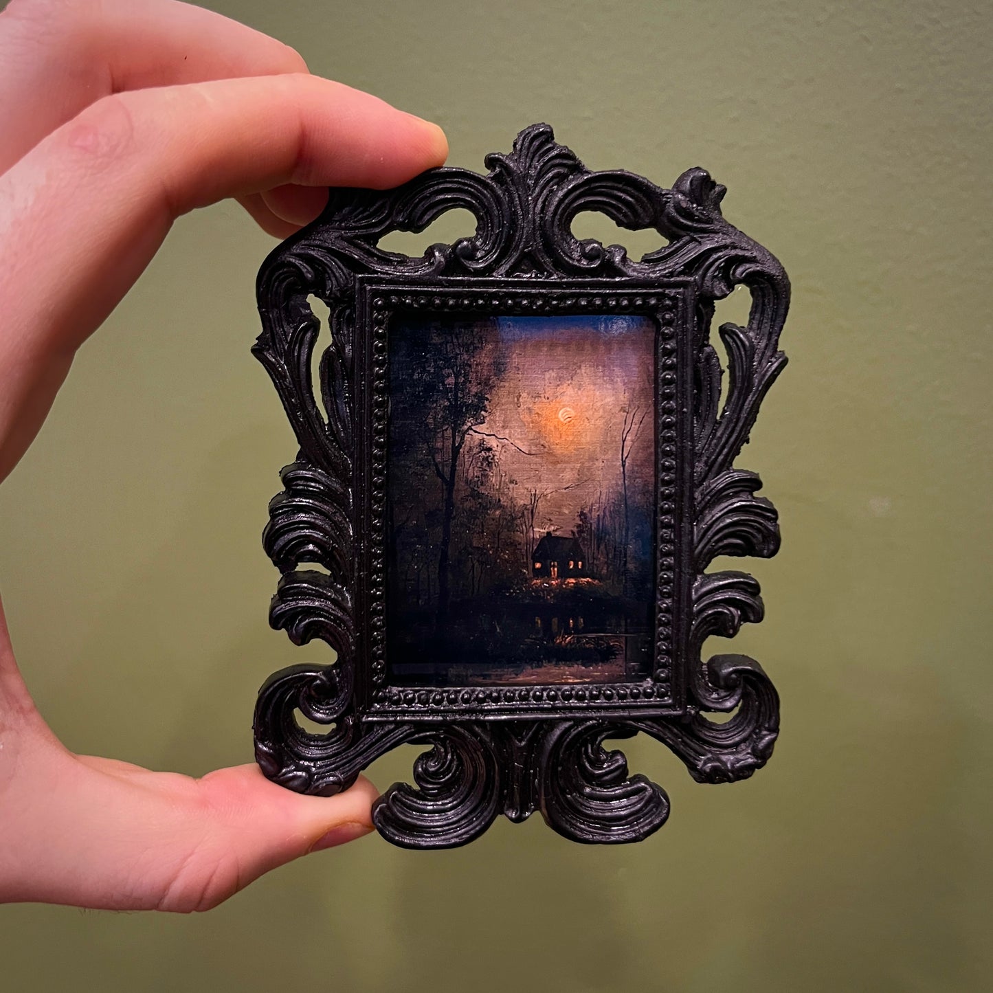 Small Framed Print - "Сomfort of home"