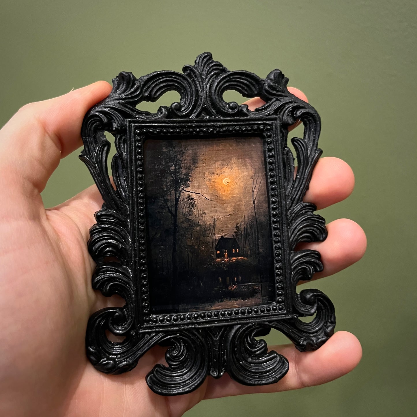 Small Framed Print - "Сomfort of home"
