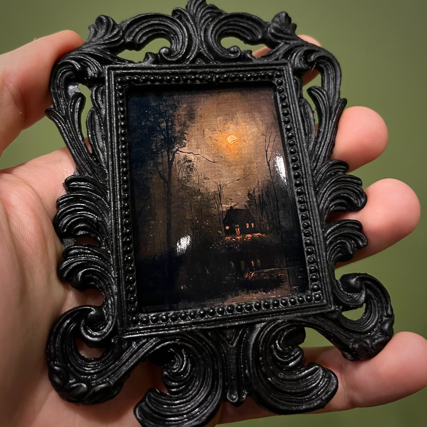 Small Framed Print - "Сomfort of home"