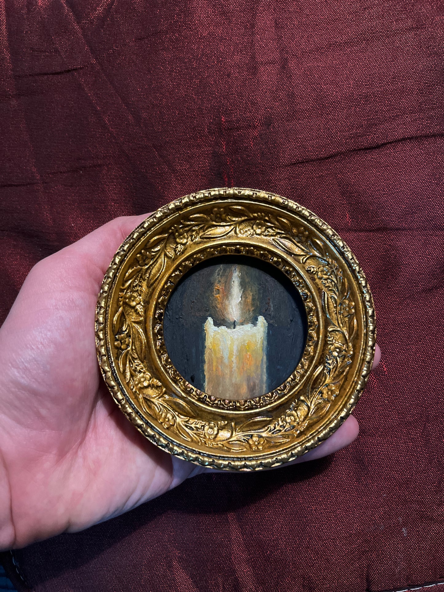 Conception of an idea - Framed Original Painting | Can be hung on the wall