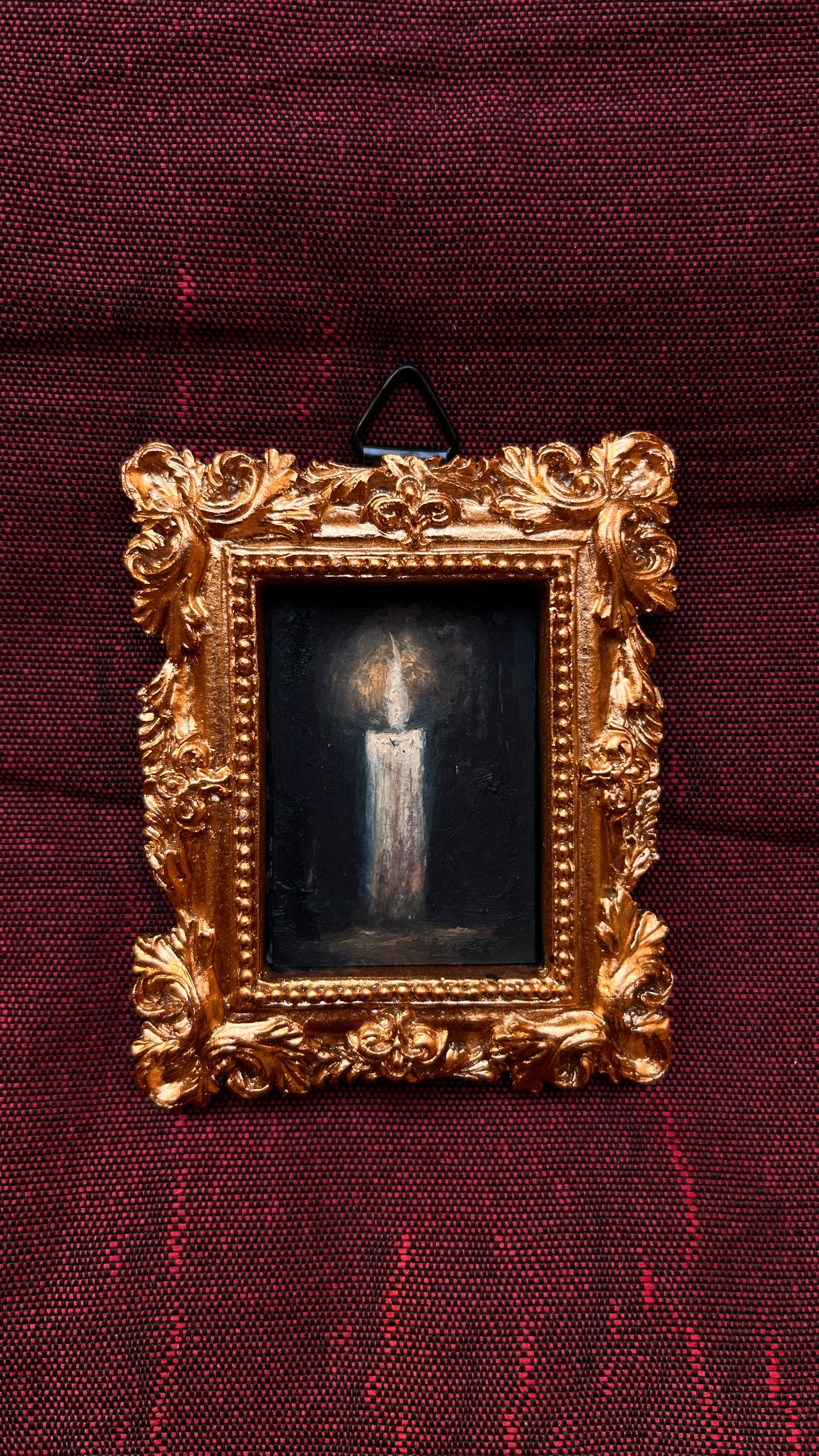 Tiny Happiness - Framed Original Painting | Can be hung on the wall