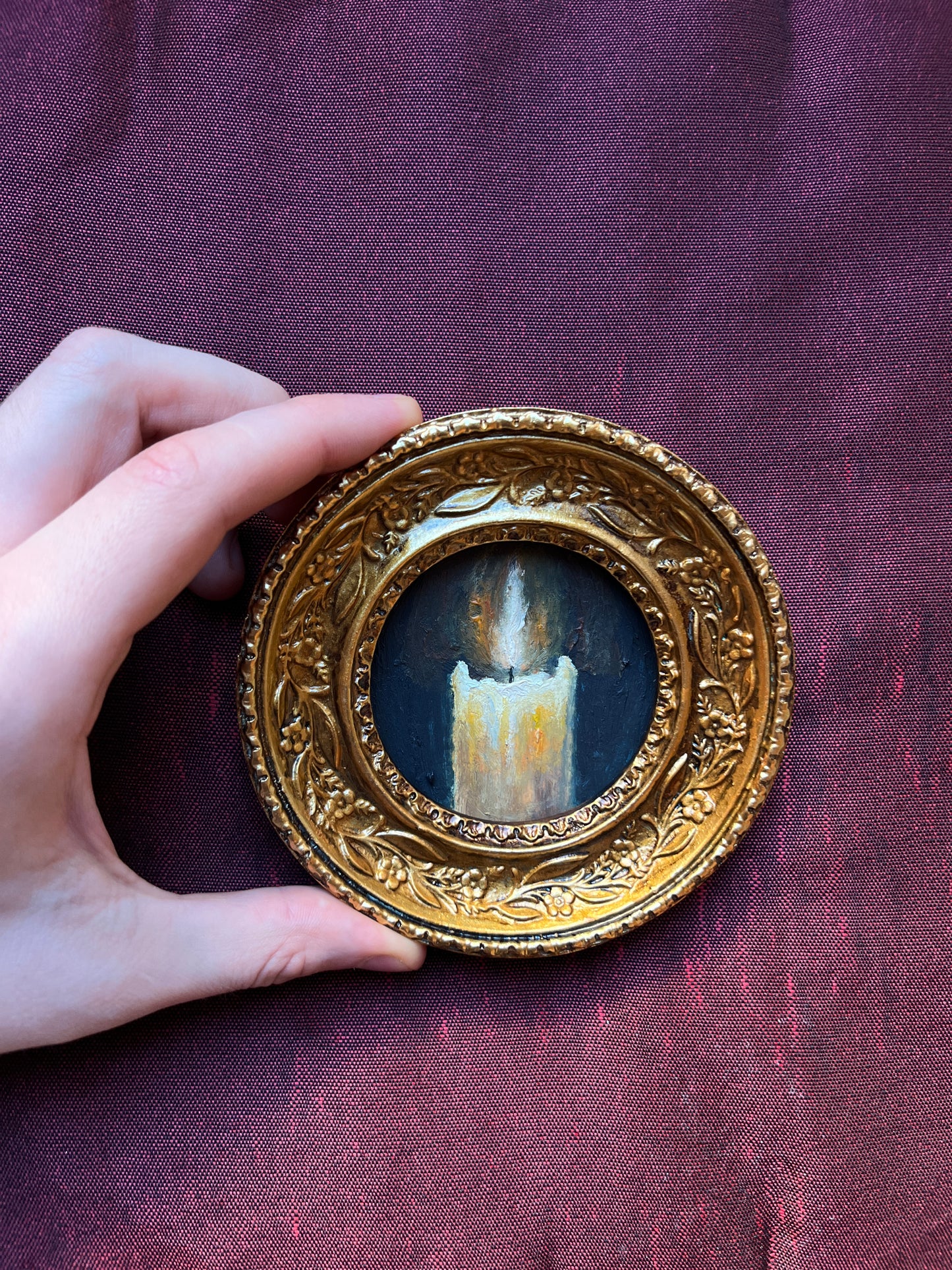 Conception of an idea - Framed Original Painting | Can be hung on the wall