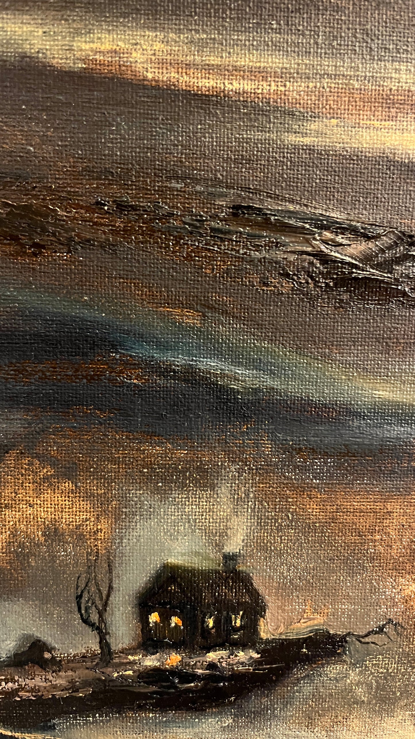 The Ephemeral Keep - Original Oil Painting 20x28 inch