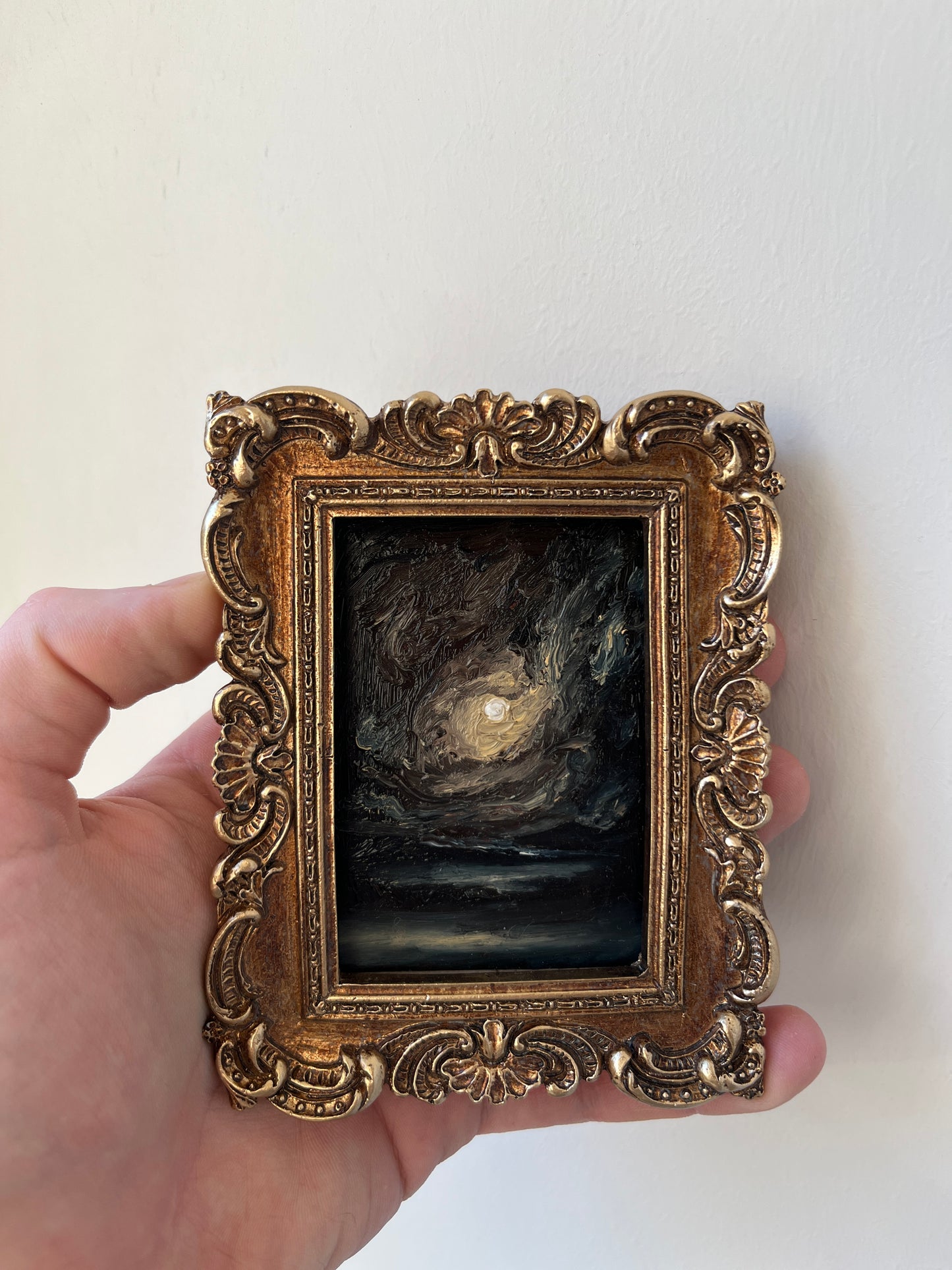 Collapse - Framed Original Painting | Can be hung on the wall