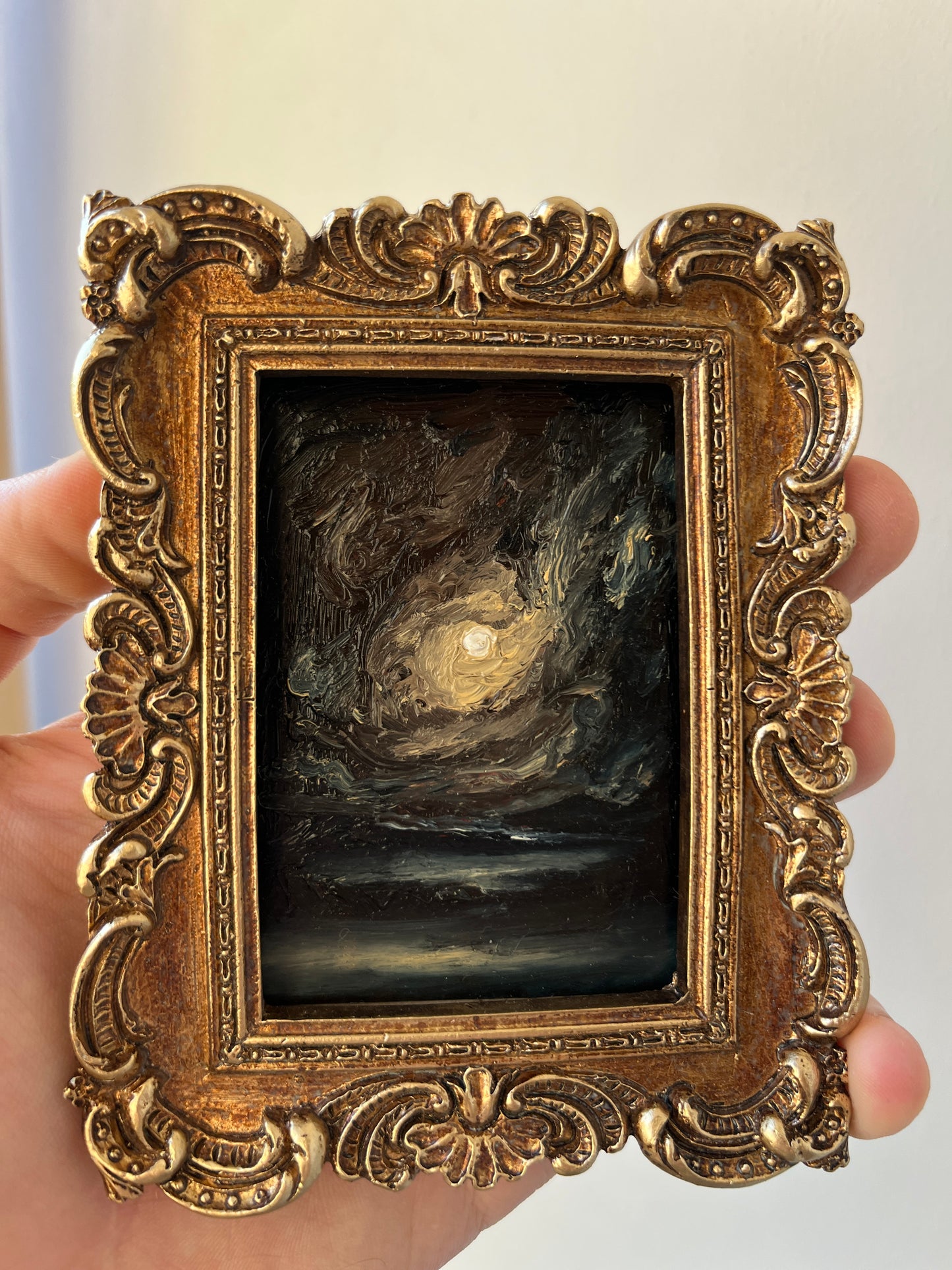 Collapse - Framed Original Painting | Can be hung on the wall