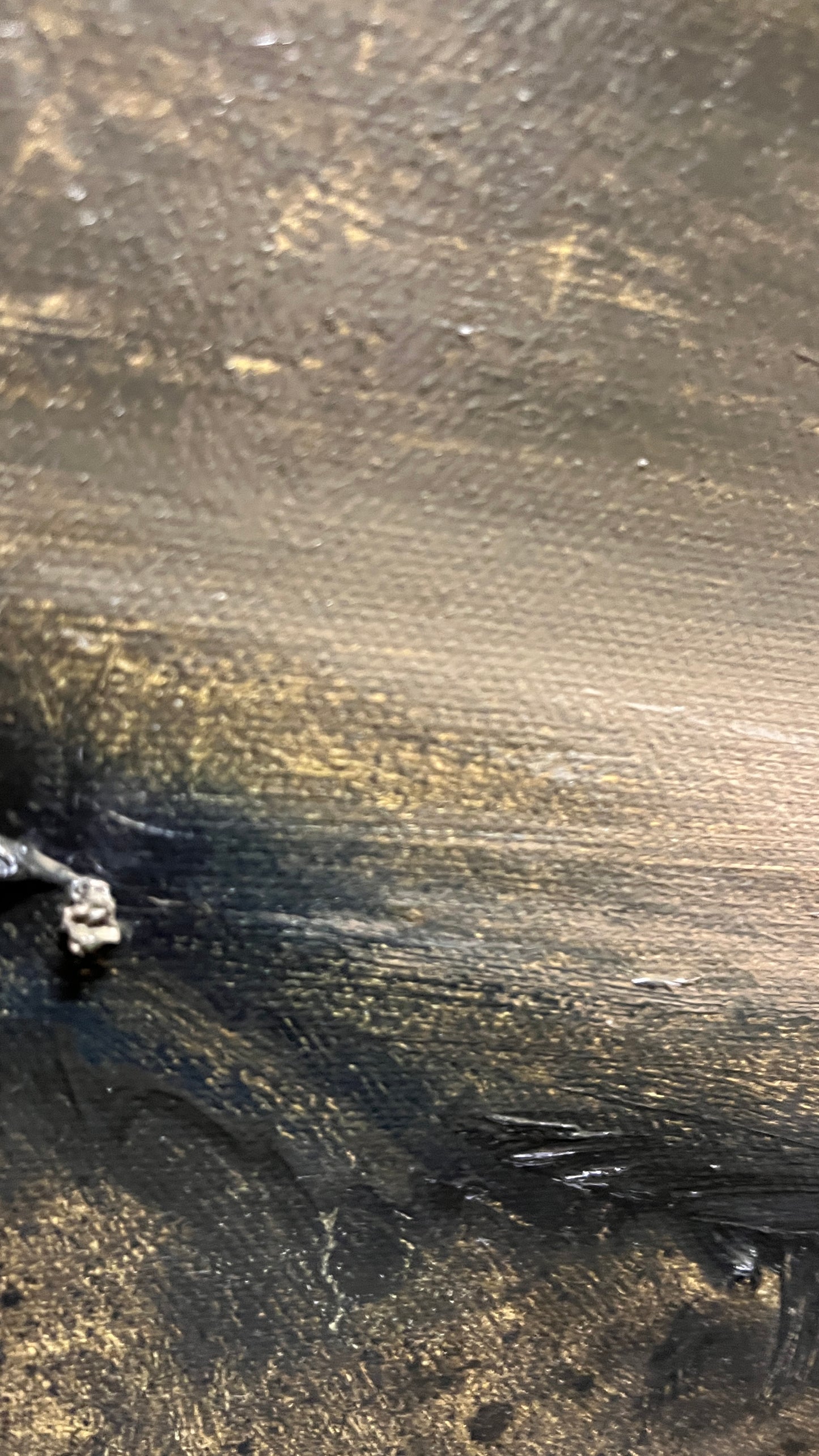 Embrace of the Moon — Original Large Oil Painting 28x40 inches