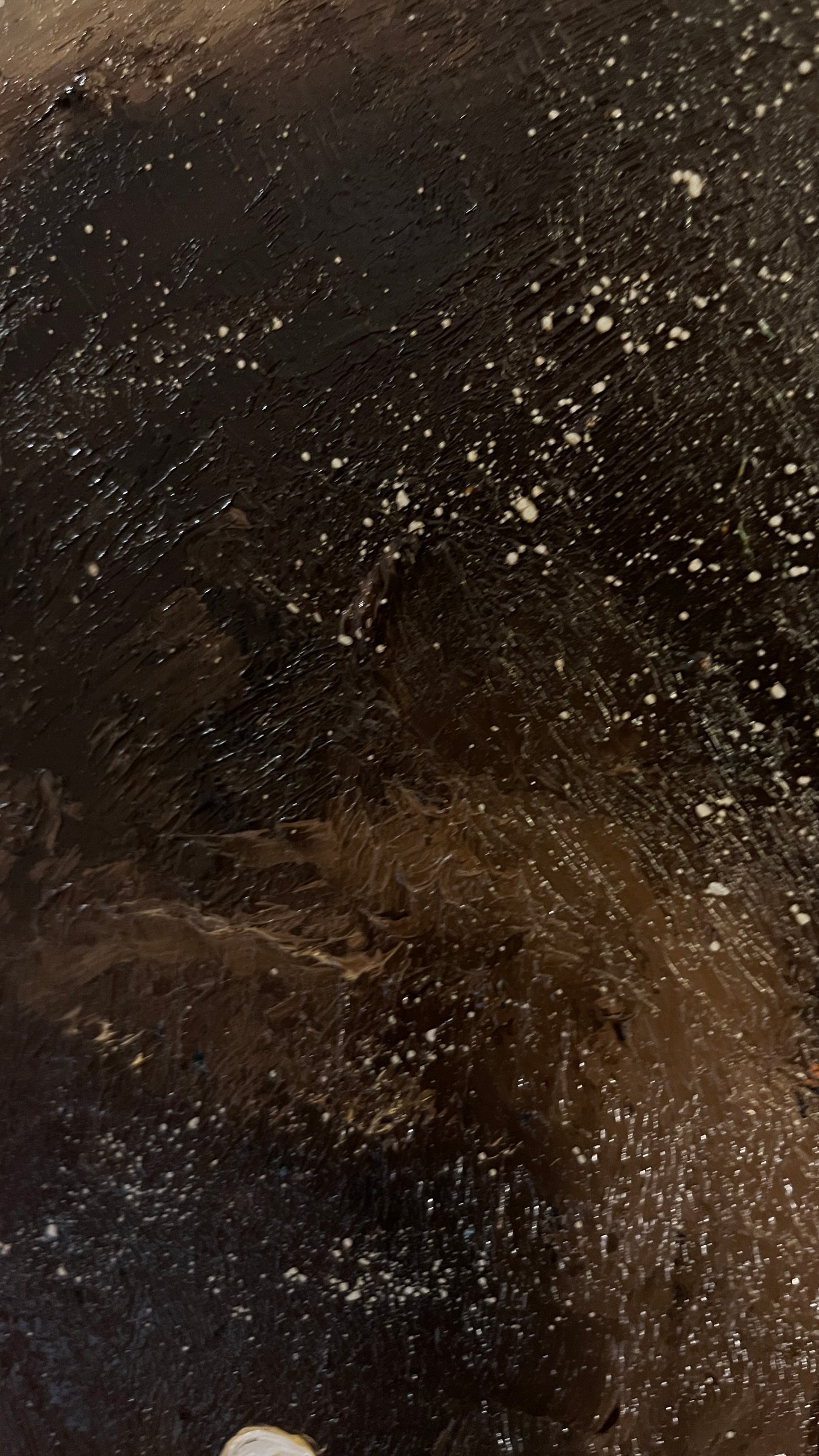 Starry sky ocean - Original Oil Painting: Square 12x12 inch