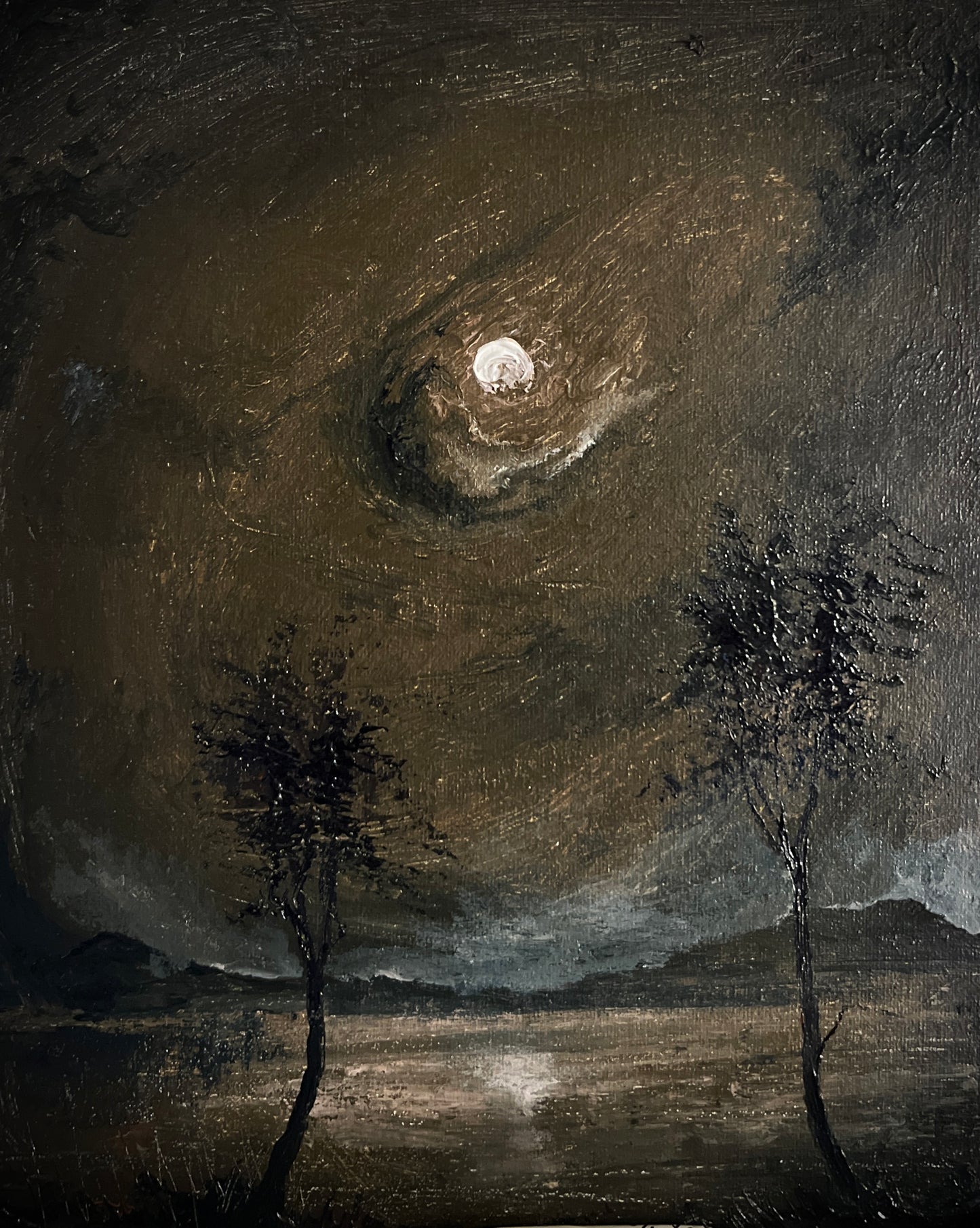 Sanctuary – Original Oil Painting 24x30 cm (9.4×12 in)
