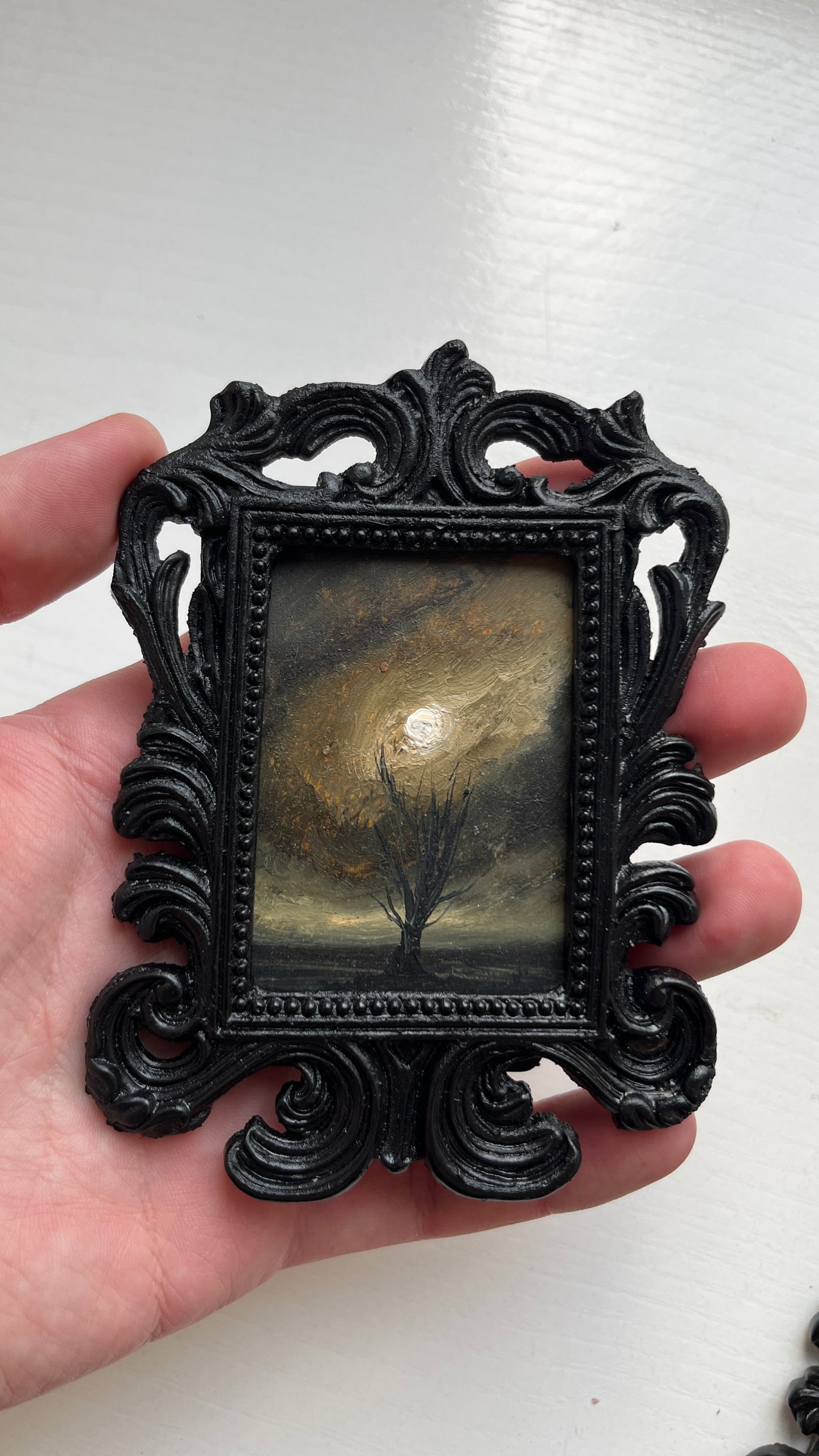 Dead - Original Framed Painting