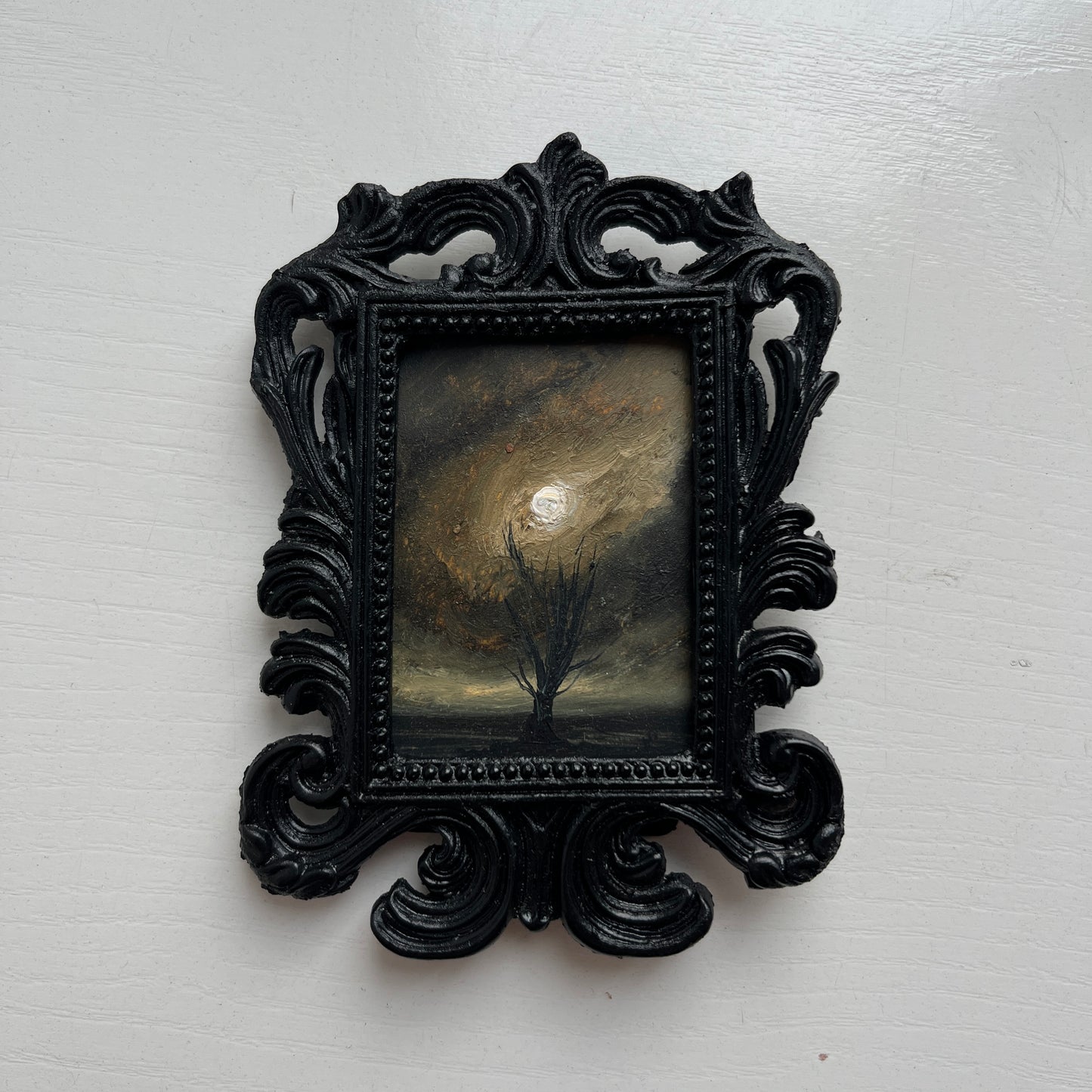 Dead - Original Framed Painting