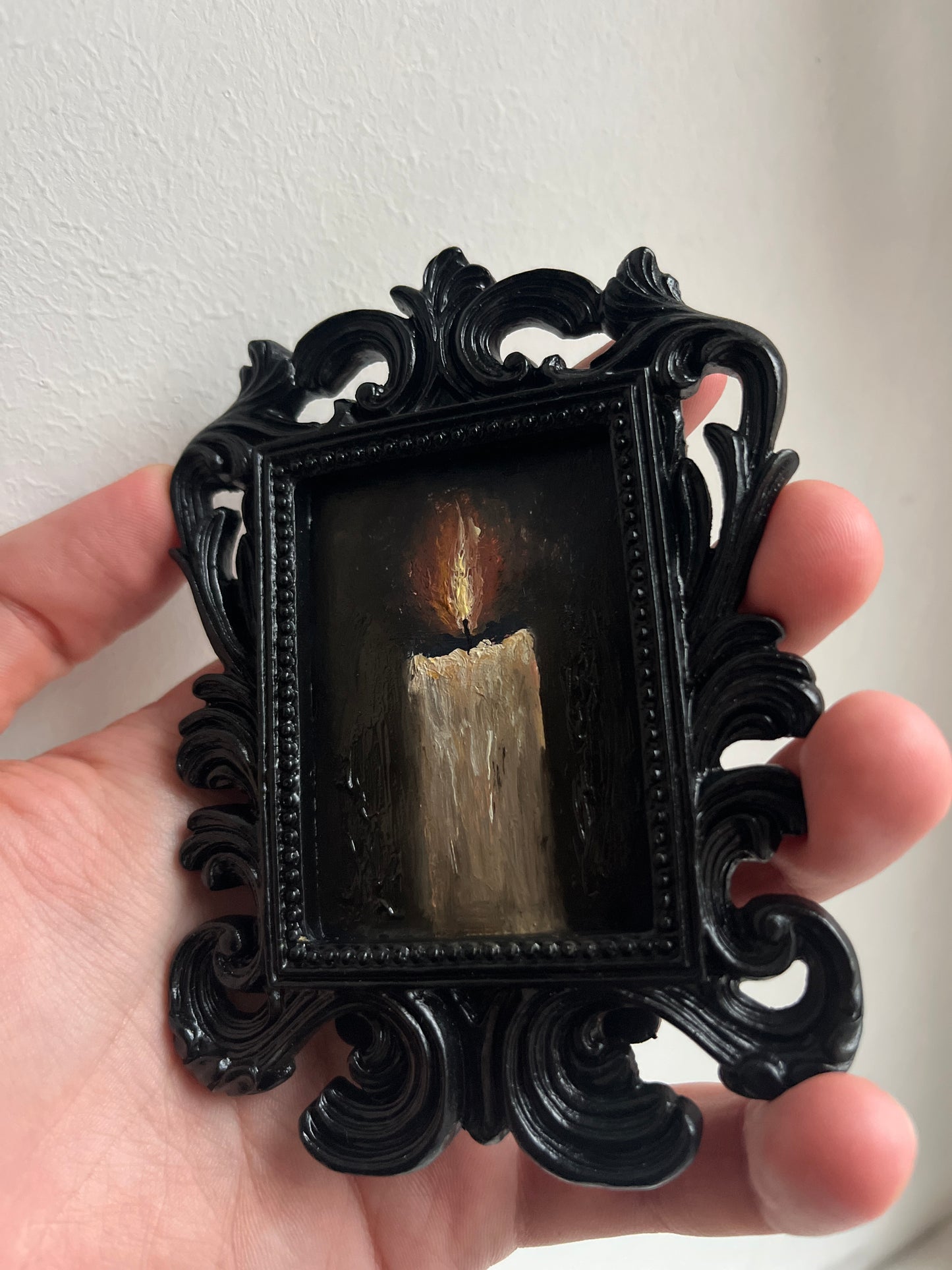 Fantom candle - Original Framed Painting