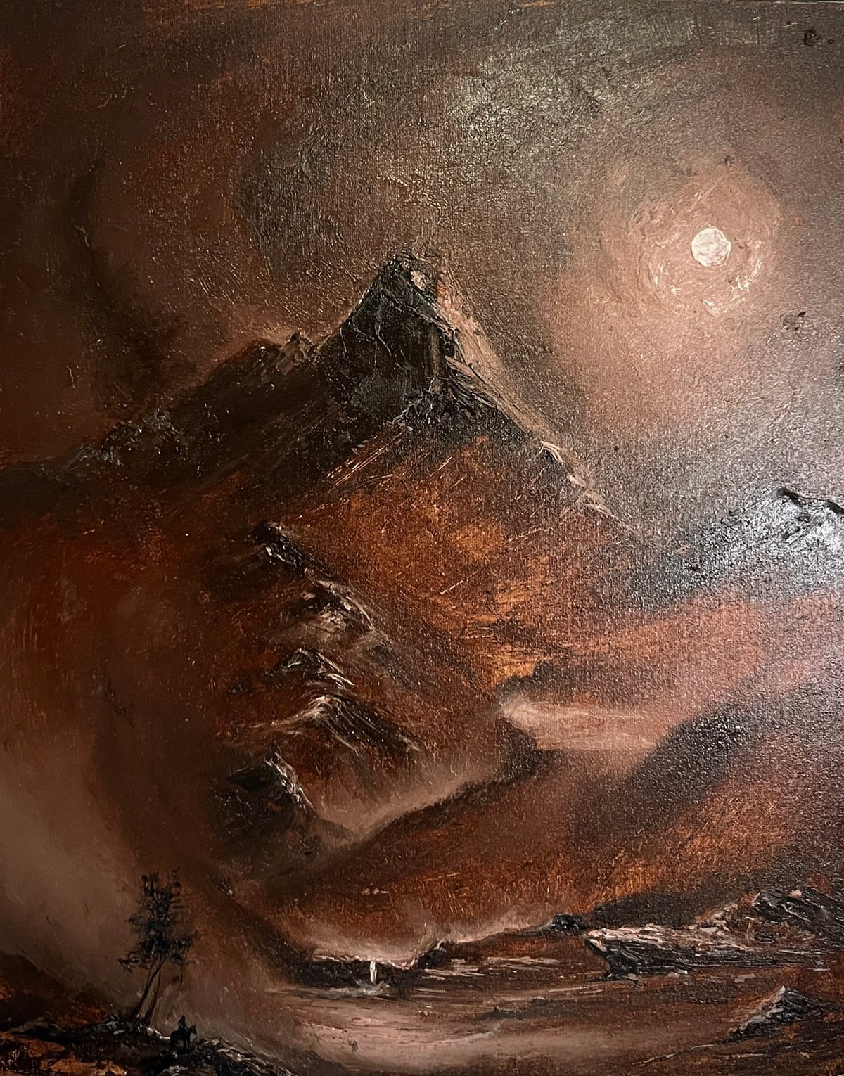 Long Road – Original Oil Painting 40x50 cm (16x20 inch)