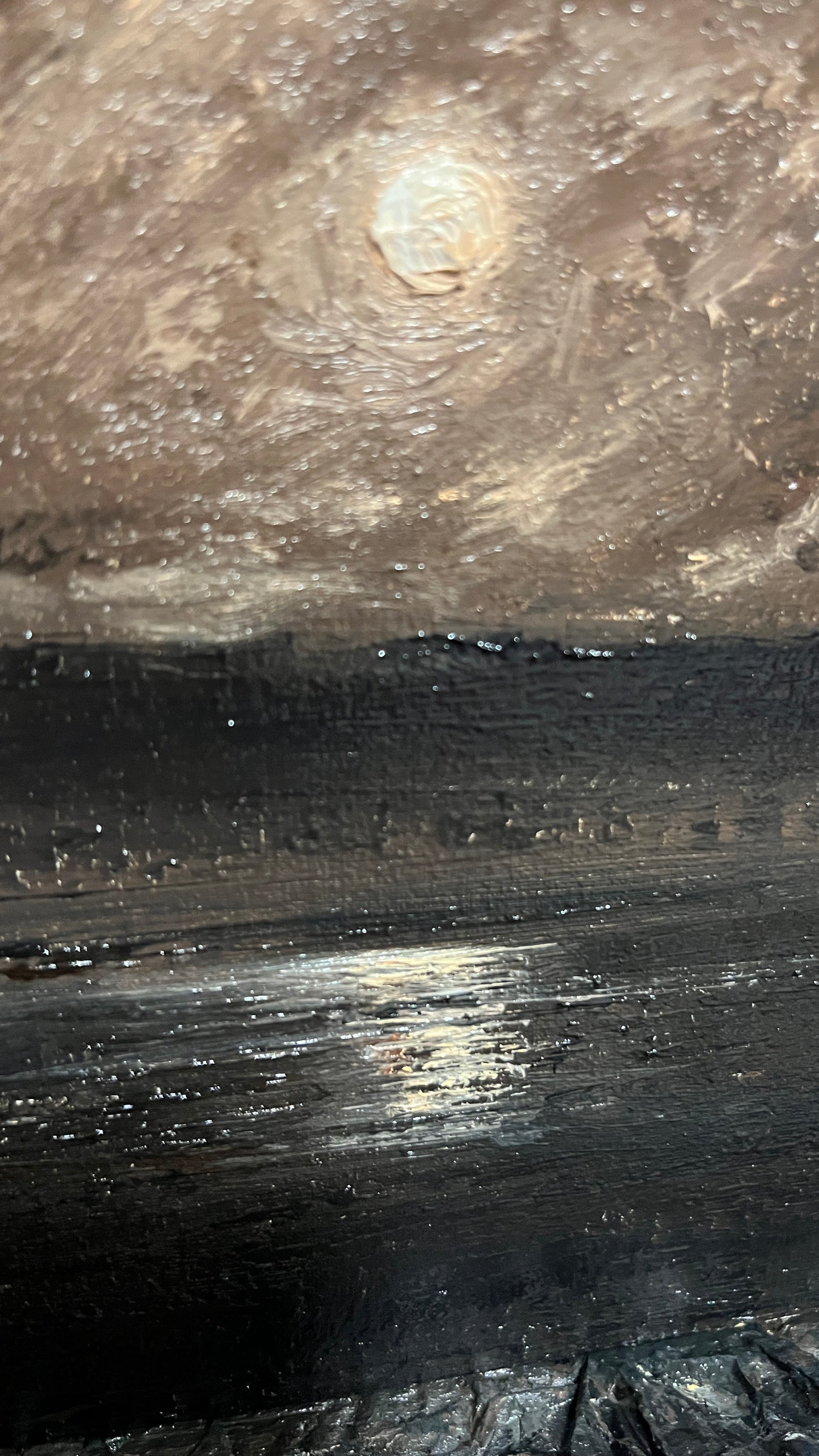 The warmth of boredom | Original Oil Painting 12x16 inch