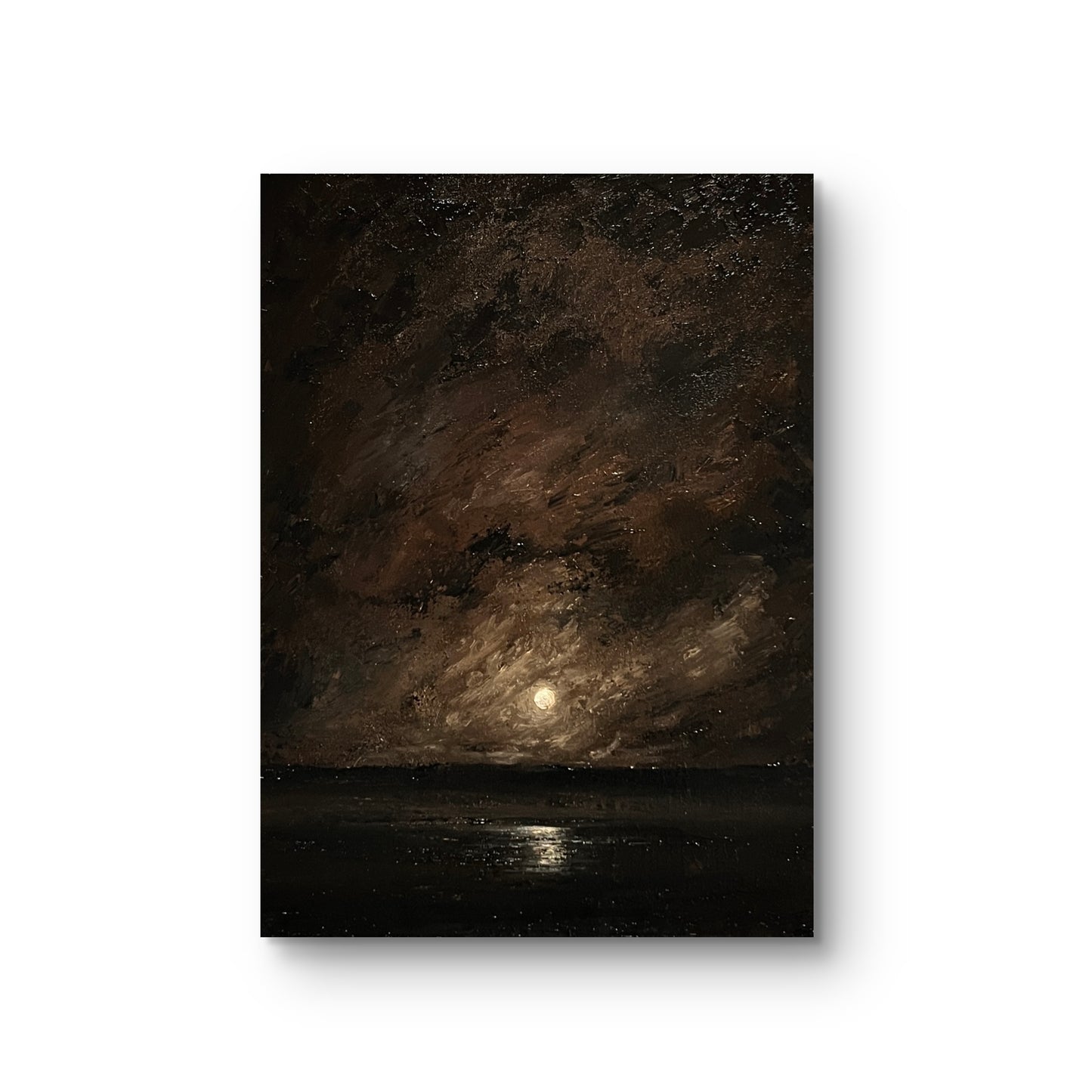 The warmth of boredom | Original Oil Painting 12x16 inch