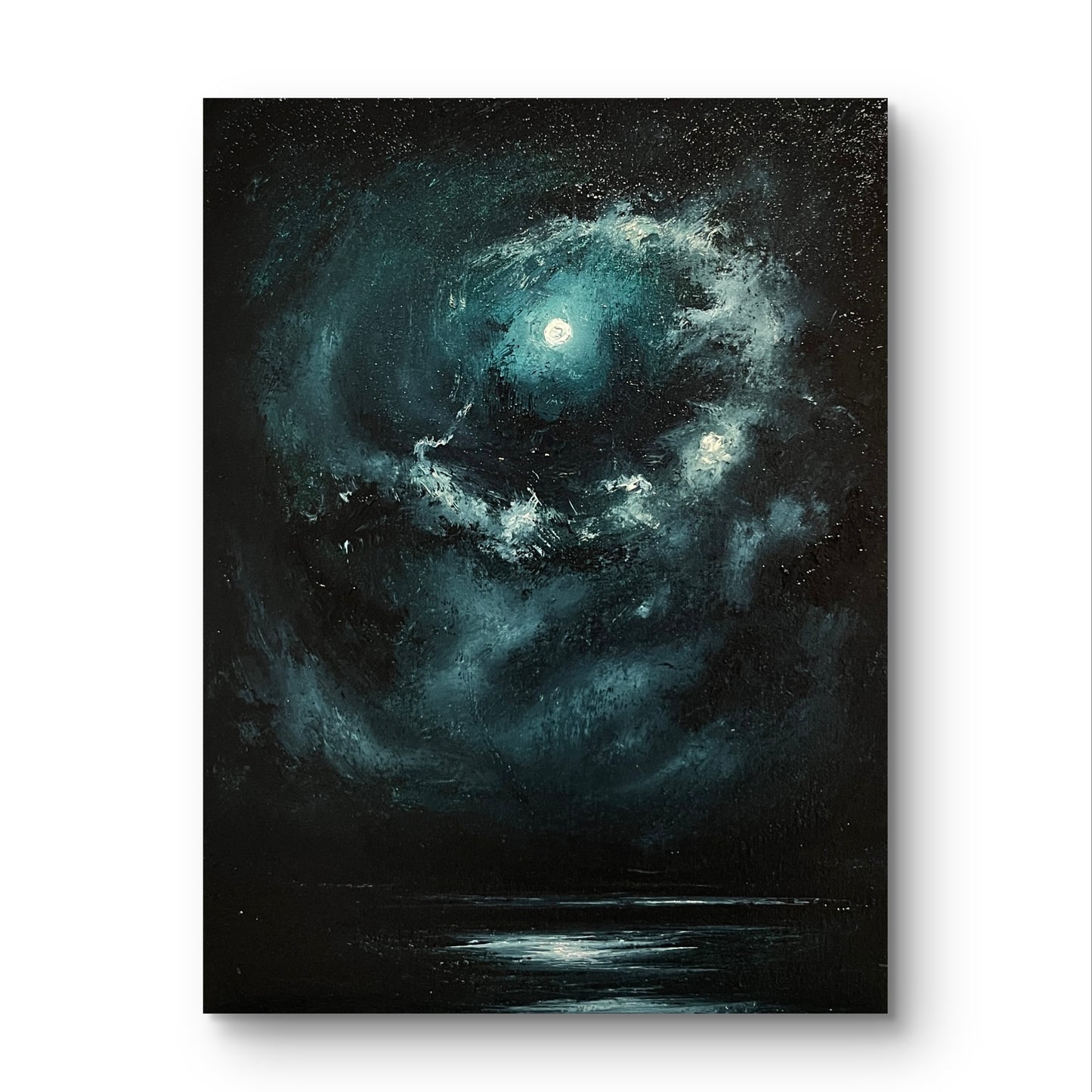 THE COLD OF ETERNITY | Original Oil Painting 12x16"