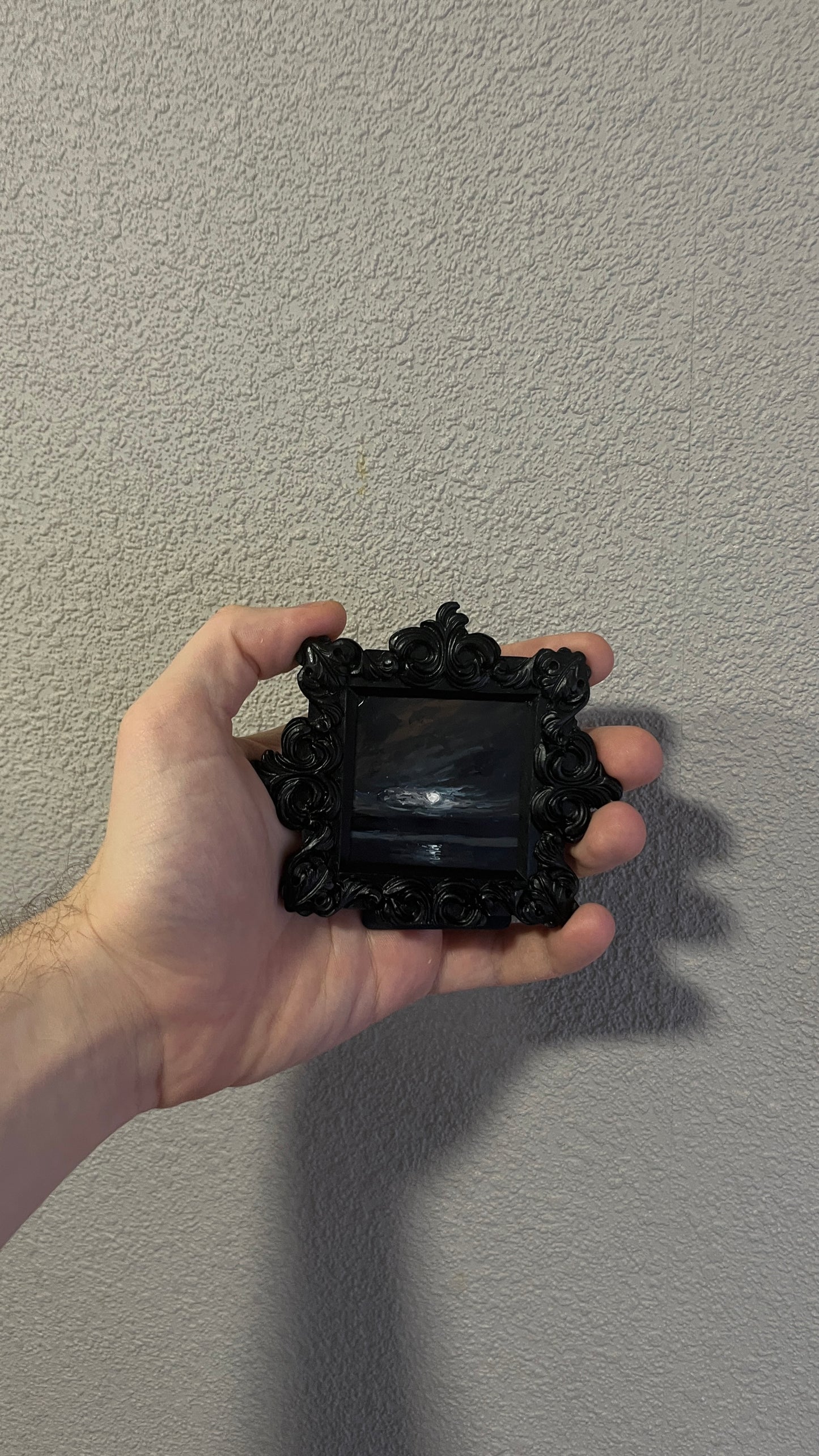 Small Framed Nocturne  - Acrylic Miniature