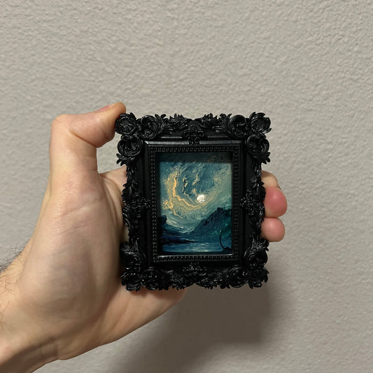 Celestial Gale - Original Framed Painting