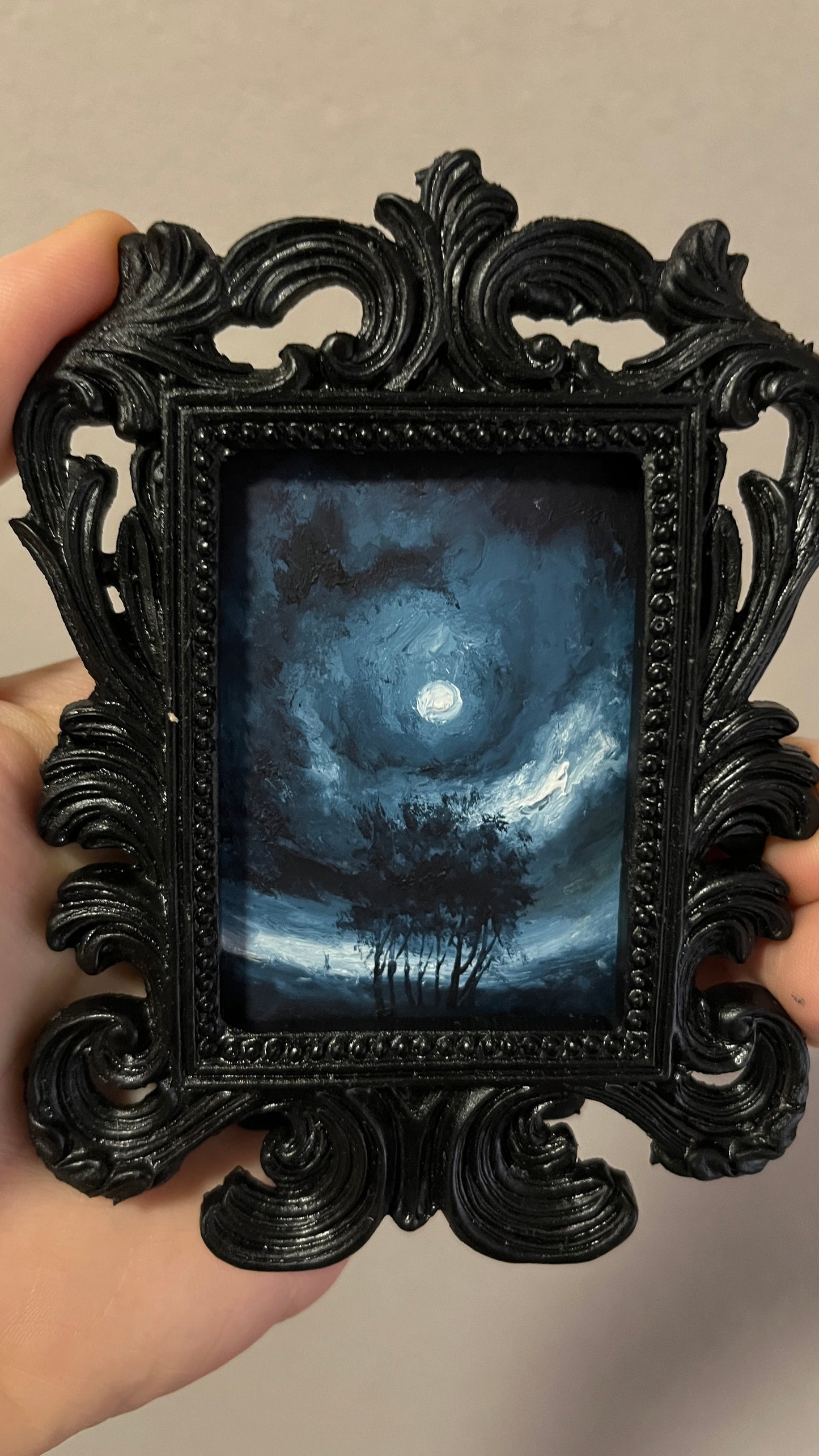 Freedom of solitude - Original Framed Painting