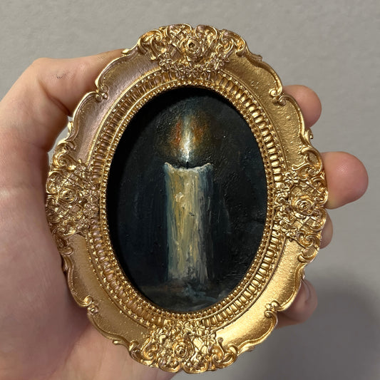 The comfort of silence - Original Framed Painting