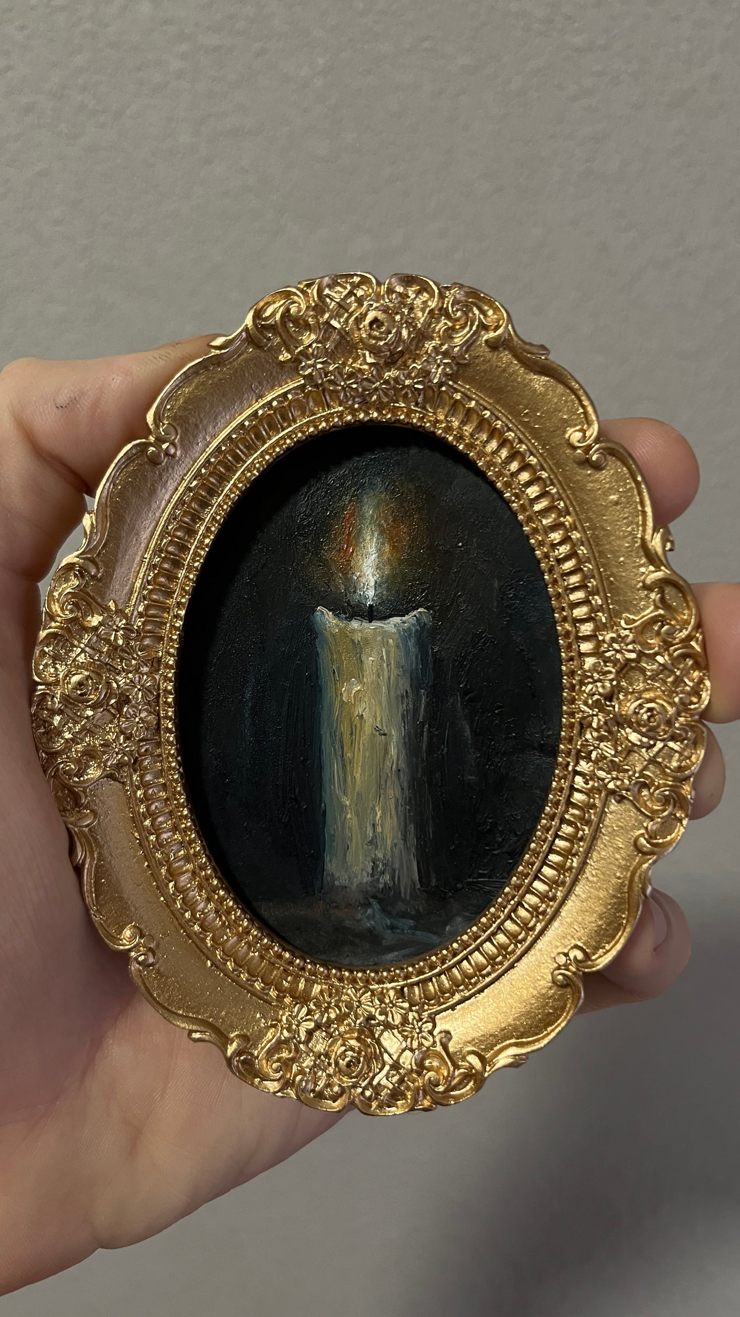 The comfort of silence - Original Framed Painting