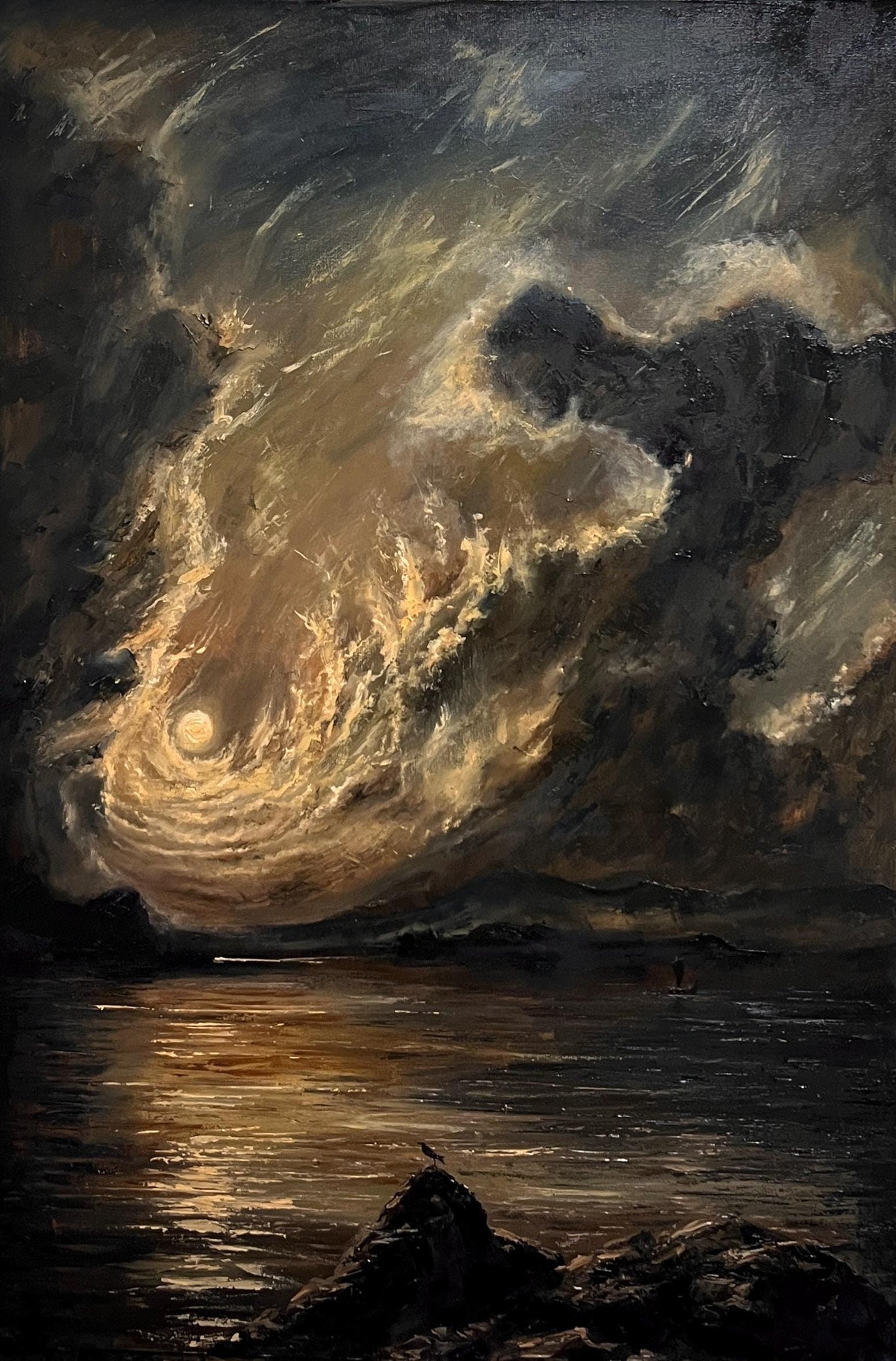Memory of Hope - Original Oil Painting | LARGE 47x 32 inch.