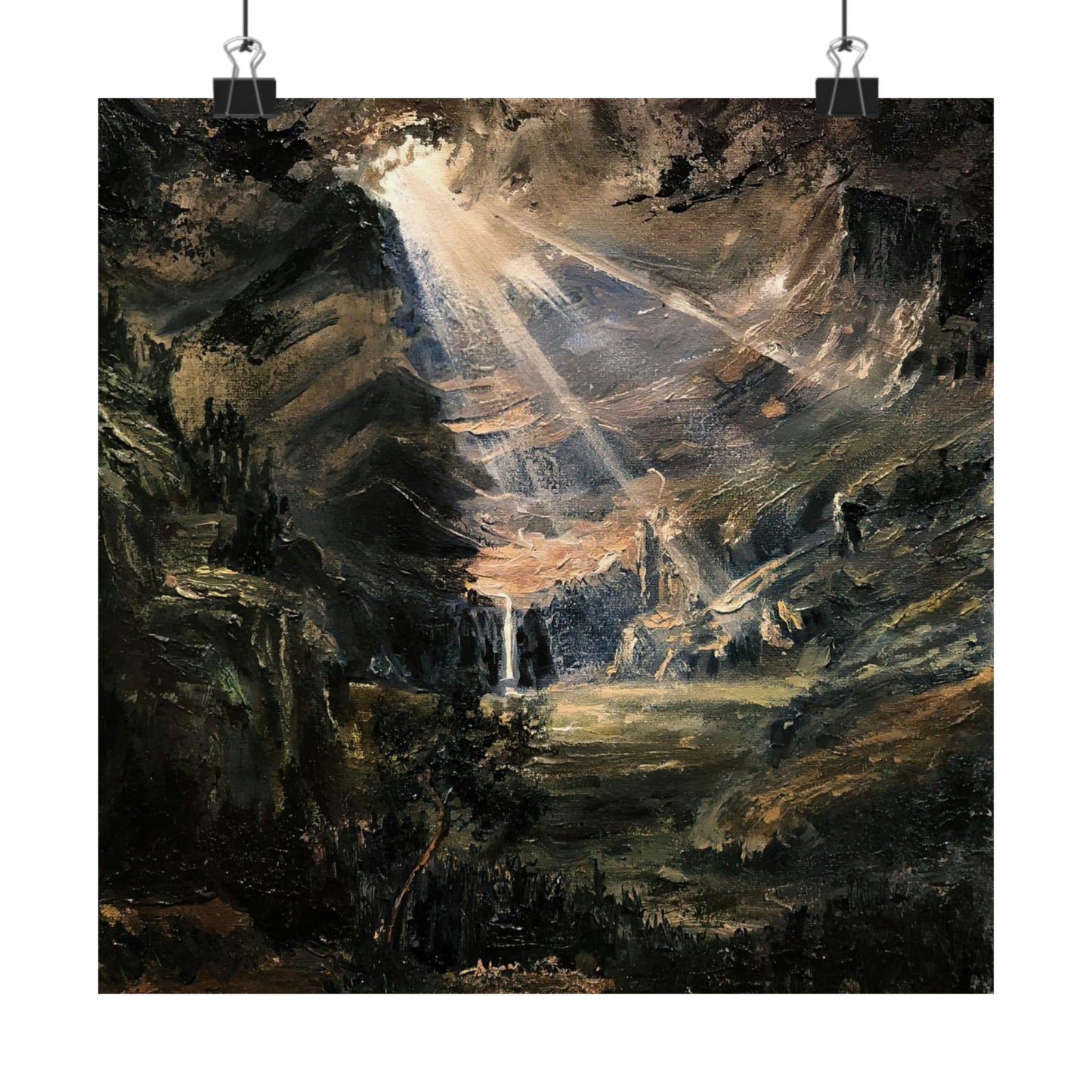 Mountain Valley - Paper print