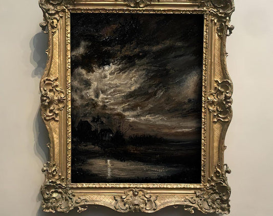 Nocturne Original Oil Painting on Canvas 40x50 cm